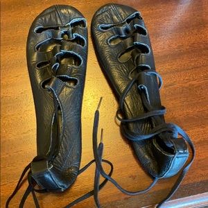 Irish step dance Ghillies size 4 1/2.
